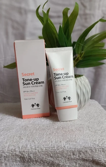 Christian Dean Secret Tone-Up Sun Cream with SPF50+ - 70ml