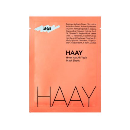 HAAY Hmm Aw Ah Yeah Mask Sheet