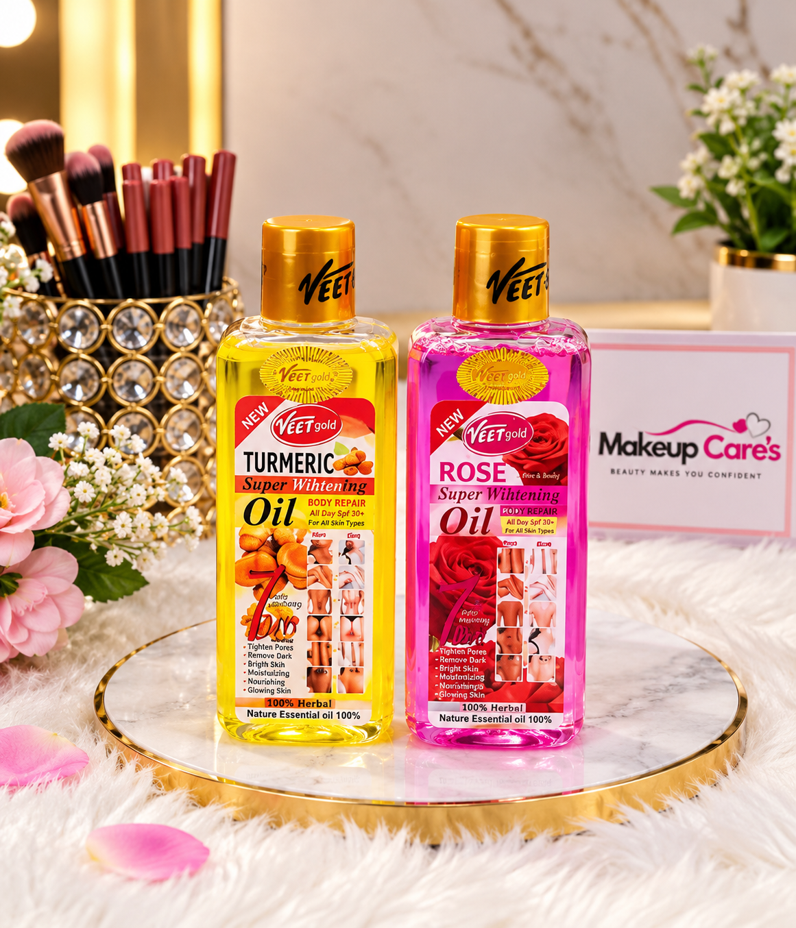 Veet Gold Whitening Oil ( Buy 1 Get 1 Free Offer )